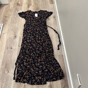 Patrons of peace wrap dress size M NWT